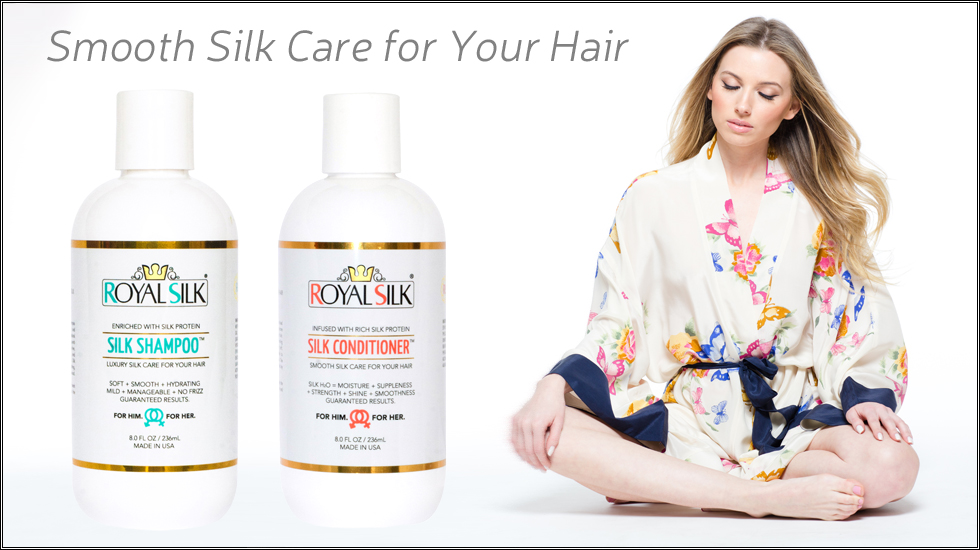 Silk Shampoo & Silk Conditioner, by Royal Silk